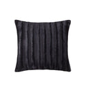 Duke - Square Pillow - Black - Faux - Madison Park - Throw Pillows- Elite Enclave Home