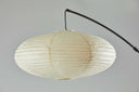 Arc Floor Lamp With Beige Solid Color Globe Shade - Black - HomeRoots - Floor Lamps - Elite Enclave Home