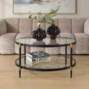 Chadid - Round Glass Table - Uttermost - Side Tables - Elite Enclave Home
