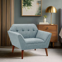 Newport - Lounge Chair - Light Blue