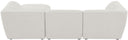 Miramar - 4 Piece Modular Sectional - Meridian Furniture - Stationary Sectionals - Elite Enclave Home