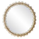 Nolina - Round Mirror - Gold - Uttermost - Accent Mirrors- Elite Enclave Home