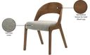 Woodson - Dining Chair (Set of 2) - Meridian Furniture - Chair Sets - Elite Enclave Home