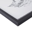 Feminine Figures - Deckle Edge Sketch Framed Wall Art (Set of 2) - Black / White - Madison Park - Framed Print Sets - Elite Enclave Home