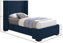 Oxford - Bed - Meridian Furniture - Upholstered Beds - Elite Enclave Home