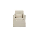 Lydia - Outdoor Slipcover Dining Chair - Cream - Moe's Home Collection - Dining Chairs - Elite Enclave Home