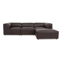Form - Lounge Modular Sectional - Espresso Brown - Moe's Home Collection - Stationary Sectionals - Elite Enclave Home