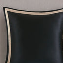 Odette - 8 Piece California King Comforter Set - Black