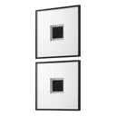 Origins - Shadow Boxes (Set of 2) - Black / White - Uttermost - Wall Decor- Elite Enclave Home