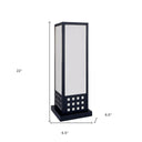 Contemporary Table Lamp - Black