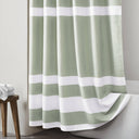 Spa Waffle - 72" x 84" Shower Curtain With 3M Treatment - Sage Green - Madison Park - Shower Curtains - Elite Enclave Home