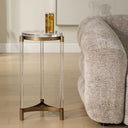 Pereira - Round Acrylic Accent Table - Bronze - Uttermost - Accent Tables - Elite Enclave Home