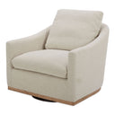 Linden - Swivel Chair - Soft Beige - Moe's Home Collection - Swivel Chairs - Elite Enclave Home