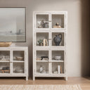 Hera - Display Cabinet - Creamwood - Classic Home - Display Cabinets - Elite Enclave Home