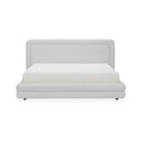 Tory - Queen Bed - Pebble White - Moe's Home Collection - Upholstered Beds - Elite Enclave Home