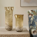 Rhine - Seeded Glass Vases (Set of 2) - Brown - Uttermost - Vases & Jars - Elite Enclave Home