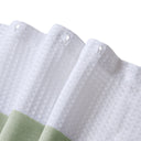 Spa Waffle - 72" x 72" Shower Curtain With 3M Treatment - Sage Green - Madison Park - Shower Curtains - Elite Enclave Home