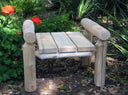 Wood Ottoman - Natural