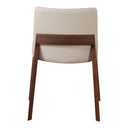 Deco - PVC Dining Chair (Set of 2) - Cream White - Moe's Home Collection - Chair Sets - Elite Enclave Home