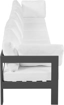 Nizuc - Outdoor Patio 5 Seat Modular Sofa With Gray Frame - Meridian Furniture - Stationary Sectionals- Elite Enclave Home