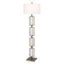 Link - Brushed Gold Floor Lamp