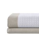 Spa Waffle - 72" Shower Curtain With 3M Treatment - Taupe - Madison Park - Shower Curtains - Elite Enclave Home