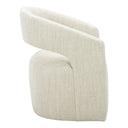 Barrow - Rolling Dining Chair - White Mist - Moe's Home Collection - Side Chairs - Elite Enclave Home