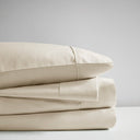 300 Thread Count Organic Cotton - Queen Deep Pocket Sheet Set - Taupe