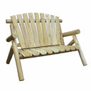 Wood Loveseat - Natural