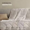 Windom - All Season Hypoallergenic Twin Blanket With 3M Scotchgard - Gray