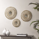 Ella - Corn Leaves Wall Decoration (Set of 3) - Neutral - Madison Park - Wall Decor - Elite Enclave Home