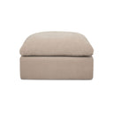 Cates - Ottoman - Pebble - Moe's Home Collection - Upholstered Ottomans - Elite Enclave Home