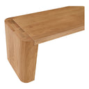 Post - Small Dining Bench - Natural - Moe's Home Collection - Dining Benches - Elite Enclave Home