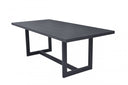 Aluminum Outdoor Dining Table - Charcoal