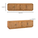 Monterey - Media Cabinet - Rustic Blonde - Moe's Home Collection - TV Stands - Elite Enclave Home