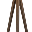 60" Tripod Floor Lamp With Drum Shade - Brown / White - HomeRoots - Floor Lamps - Elite Enclave Home