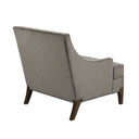 Anna - Arm Accent Chair - Light Gray
