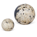 Nouveau - Indoor - Outdoor Spheres (Set of 2) - Black / White - Uttermost - Sculptures & Figurines - Elite Enclave Home