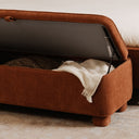 Ichigo - Storage Bench - Orange - Moe's Home Collection - Storage Benches - Elite Enclave Home