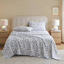 Cozy Cotton Flannel - Queen Printed Sheet Set - Toile Pine Trees - True North by Sleep Philosophy - Bedding Sets - Elite Enclave Home