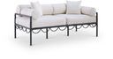 Portofino 69–75″ resilient water-repellent upholstered outdoor patio loveseat – Elite Enclave Home