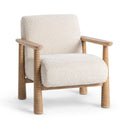 Caprice - Accent Chair - Light Beige / Natural - Classic Home - Arm Chairs - Elite Enclave Home