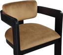 Sacha - Velvet Dining Chair With Black Base (Set of 2) - Meridian Furniture - Chair Sets - Elite Enclave Home