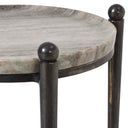 Nahunta - Accent Table - Dark Bronze / Gray