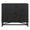 Sierra - 2 Door Cabinet - Black - Moe's Home Collection - Accent Cabinets - Elite Enclave Home