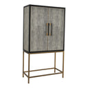 Mako - Bar Cabinet - Gray - Moe's Home Collection - Wine Cabinets - Elite Enclave Home