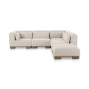 June - Dream Modular Sectional - Oatmeal - Moe's Home Collection - Stationary Sectionals - Elite Enclave Home
