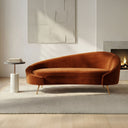 Abigail - Chaise - Umber - Moe's Home Collection - Chaises - Elite Enclave Home