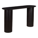 Povera - Acacia Wood Console Table - Black - Moe's Home Collection - Console Tables - Elite Enclave Home
