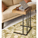 Wynn - Pull Up Table - Pecan - INK+IVY - End Tables - Elite Enclave Home